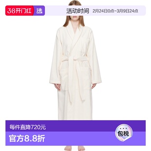 1h可退 香港直邮Tekla 女士 灰白色 Terry Classic 浴袍 CBTH8