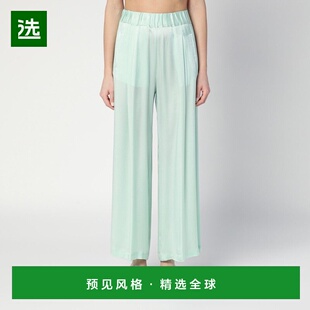 1h可退 香港直邮Semicouture 女士 JOHNNY 绿色裤子(AQUA) Y5SM19