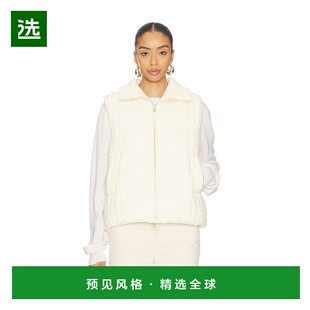 1h可退 香港直邮VARLEY 女士 Irina 麻花扭纹针织马甲 VAR02836