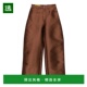女士休闲裤 香港直邮MARQUES ALMEIDA PF25TR0014MKCHCCHOCOLATE