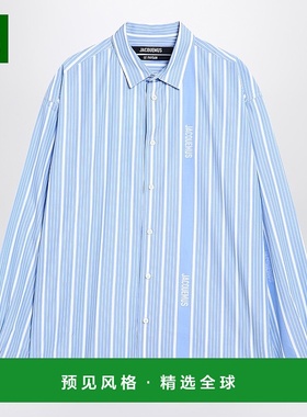 香港直邮Jacquemus 男士 Simon 条纹棉质衬衫 24ESHM00001AW00494
