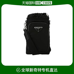 99新未使用 香港直邮Prada 2ZH1 Nylon 再生尼龙徽标单肩包