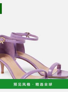 1h可退 香港直邮Gianvito Rossi 吉安维托·罗西 女士 Rhys 55 漆