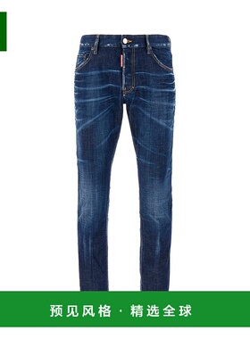 1h可退 香港直邮Dsquared2 二次方 男士 徽标牛仔裤 S74LB1316S30