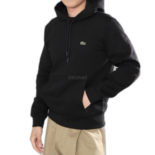 韩国直邮Lacoste拉科斯特卫衣男款舒适有机棉连帽拉链SH9623-031
