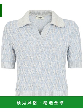 香港直邮Fendi 短袖针织衫 FZXD06ATPL新款