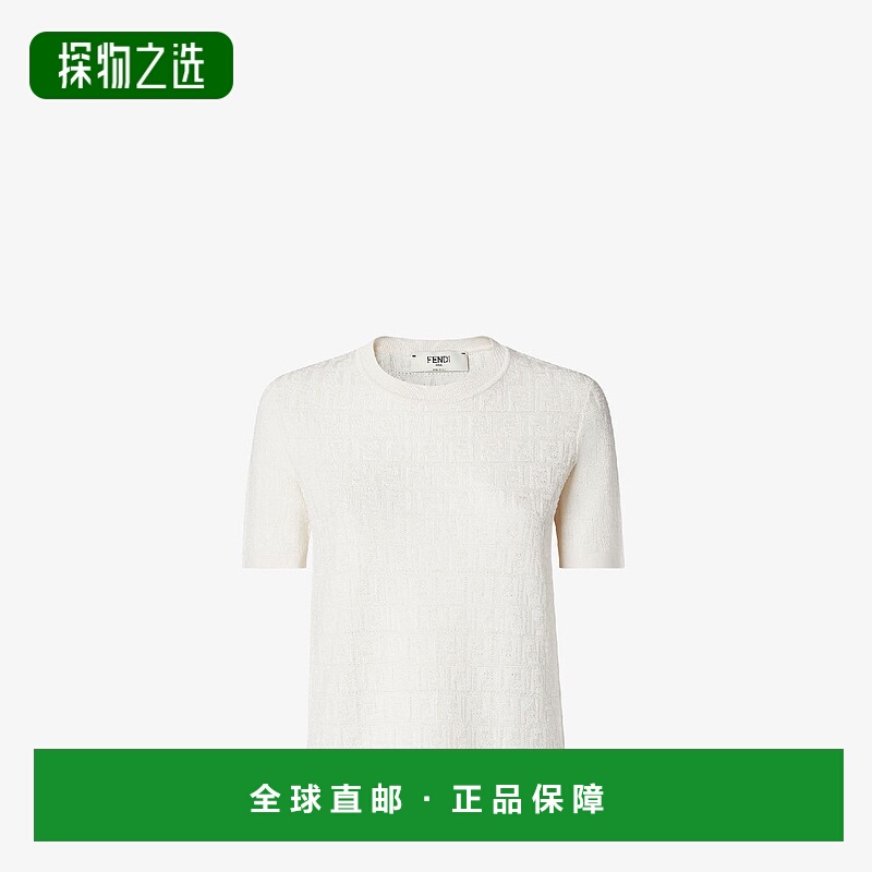 1h可退 欧洲直邮FENDI 芬迪 25秋冬 FZXD57AUZRF0ZNM 女士 短袖T