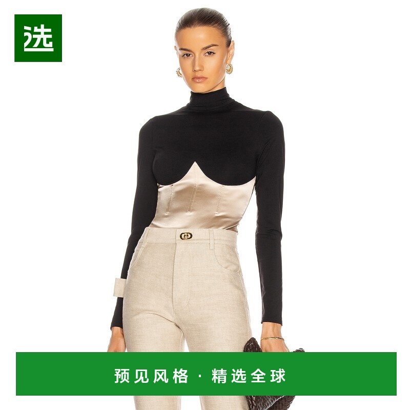 1h可退 香港直邮Fleur Du Mal 女士 高领长袖连体衣 BS0199,女装/女士精品,连体衣/裤,淘宝优惠券,粉丝福利购,淘宝优惠卷