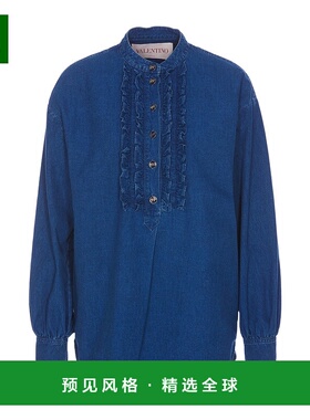 香港直邮Valentino 长袖牛仔衬衫 BDB02Z94B
