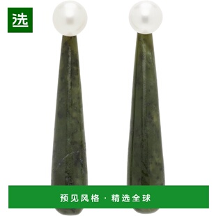 1h可退 香港直邮Sophie Buhai 女士 中号 Angelyne Jade 耳坠 FW2