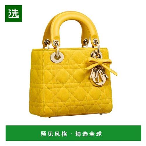 香港直邮Dior Lady Dior 迷你手提包 M0500OUPB