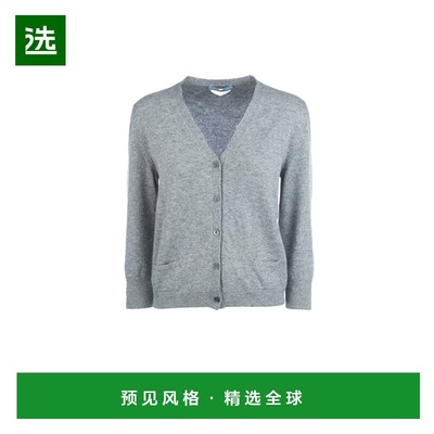 香港直邮PRADA 女士针织衫 P25N5917KCF0031 AW2025 灰色 MAGLIER