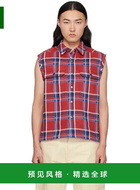 1h可退 香港直邮rick owens 瑞克·欧文斯 DRKSHDW 男士 红色 &