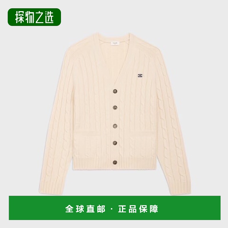 1h可退 香港直邮Celine 思琳 男士 羊绒长袖开衫 2AD5G362W