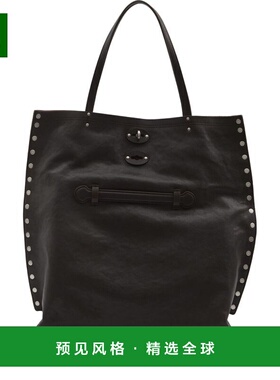 1h可退 香港直邮Zanellato 女士 A'SPASSO TABACCO 中号皮革手袋