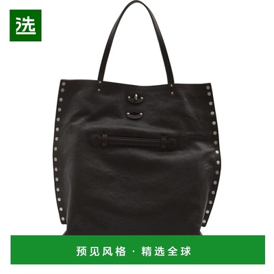 1h可退 香港直邮Zanellato 女士 A'SPASSO TABACCO 中号皮革手袋