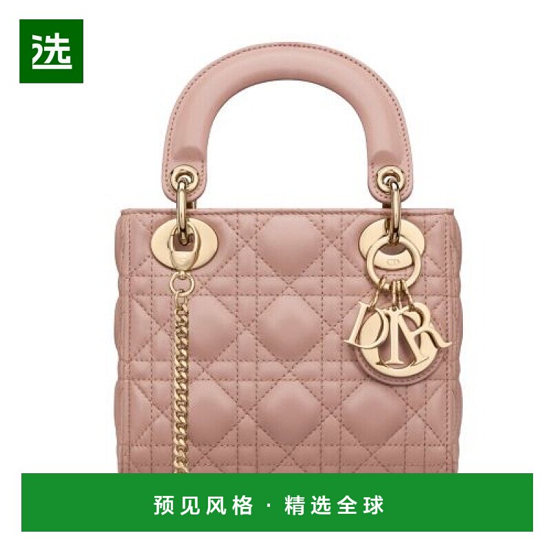 1h可退 欧洲直邮DIOR迪奥 迷你 Lady Dior 手袋新款斜挎包手提包