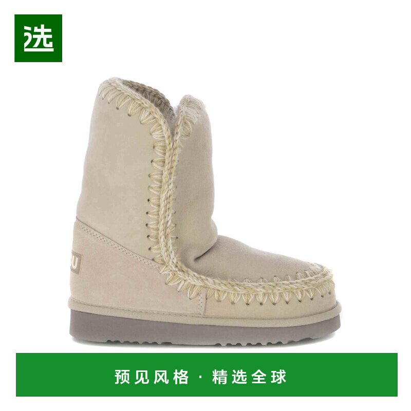 香港直邮MOU 女士雪地靴 101000ACHLK AW2025 浅棕色