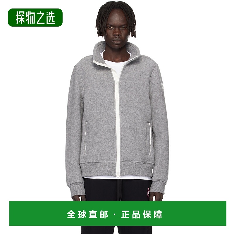 香港直邮Canada Goose 加拿大鹅 男士 灰色 HUMANATURE 系列 Kind