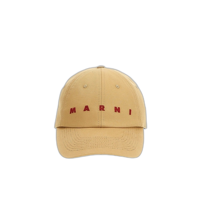 香港直邮Marni 徽标帽子 CLZC0108S0UTC311潮流时尚 高级感正品