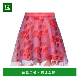 1h可退 香港直邮Elisabetta Franchi 女士 迷你半身裙 purple紫色