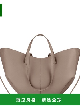 POLENE Cyme女士褐色小牛皮手提包