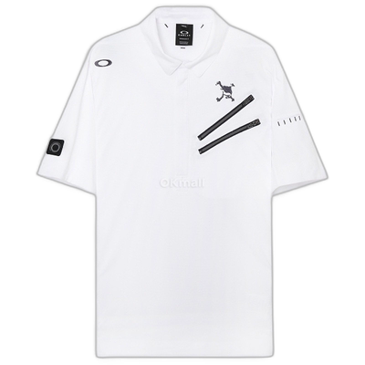 韩国直邮OAKLEY SKULL REVOLVE 3D ICY BREATH 白色短袖T恤 FOA40