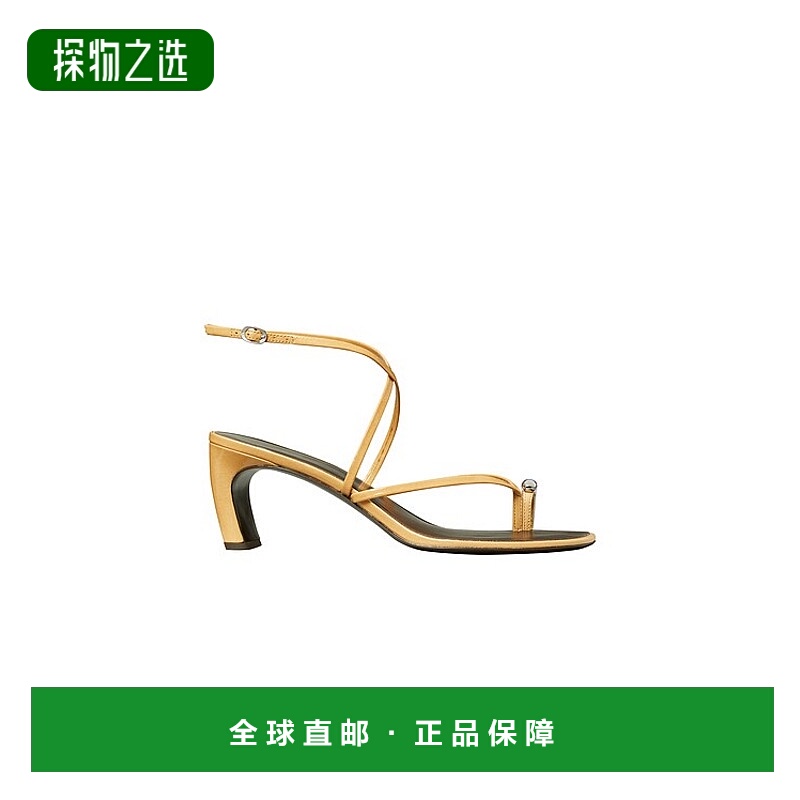 香港直邮Tory Burch 托里·伯奇 女士 Pierced 缠带鞋跟凉鞋 1697