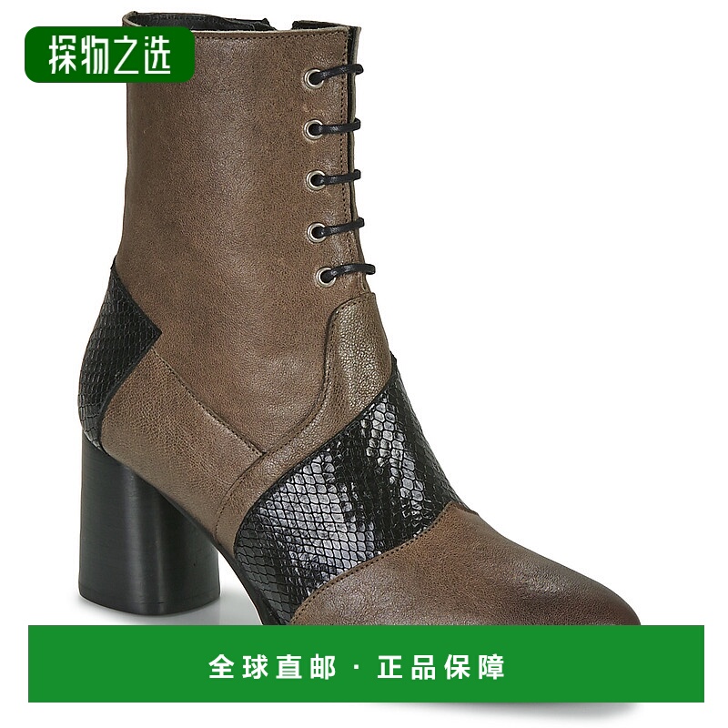 欧洲直邮Casta/卡斯达女士时装靴中跟潮流时尚透气百搭通勤女鞋
