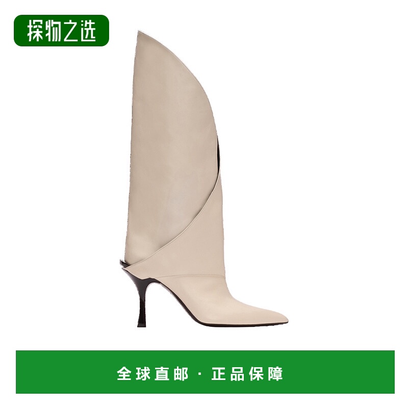 香港直邮Balmain 尖头短筒靴 FN1TA144LVIT