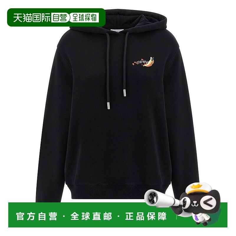 1h可退 香港直邮Off-white 女士 'Emb Fruits Arrow' 连帽衫 OWBB