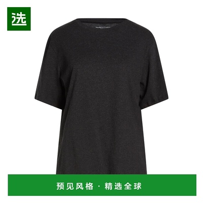 1h可退 香港直邮Majestic Filatures 女士 基础款T恤 black黑色