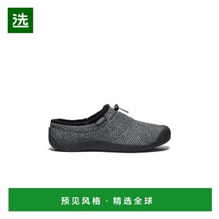 KEEN HOWSER III SLIDE小羊蹄秋冬毛毛鞋一脚蹬女女款休闲鞋户外