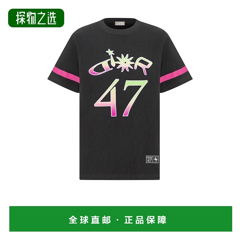 自营欧洲直邮Dior/迪奥 男士 LEWIS HAMILTON T恤，宽松版