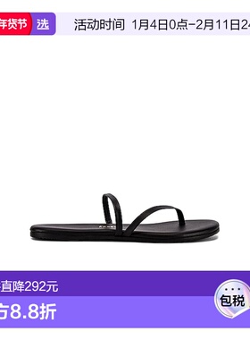 1h可退 香港直邮TKEES 女士 Sarit 凉鞋 SRT01 black黑色 舒适时