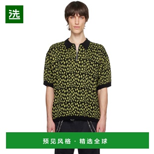 1h可退 香港直邮Bluemarble 男士 黑色 & 黄色 Polo 衫 HO10KN16A