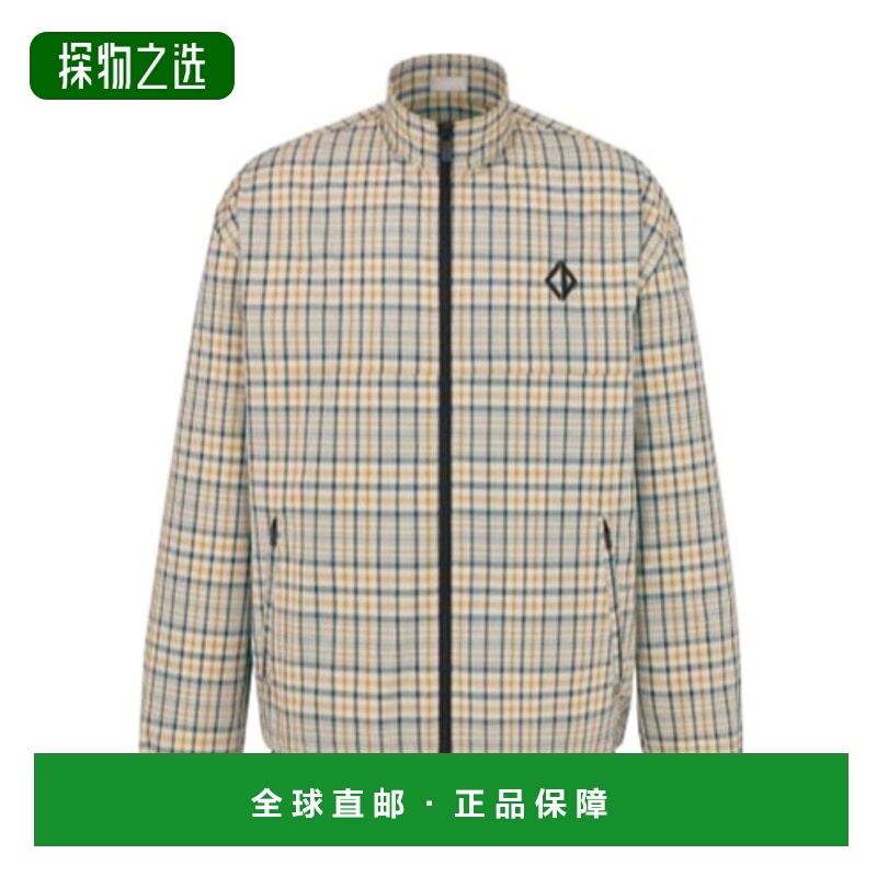 香港直邮Dior 格纹技术面料夹克 593C511A6523迪奥