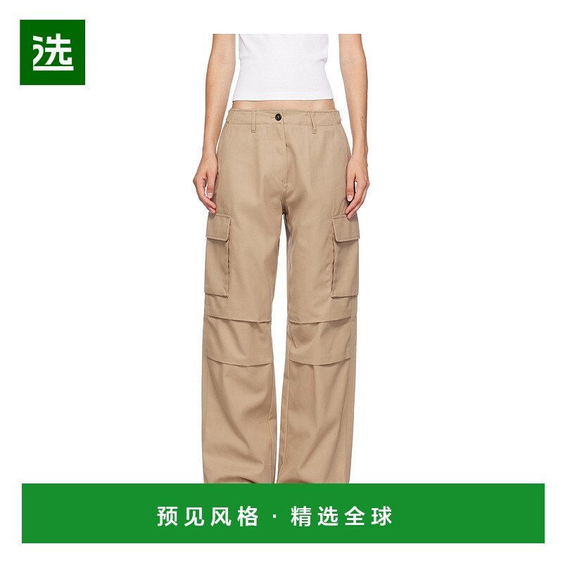 香港直邮COPERNI 女士休闲裤 COPP40836BEIGE AW2024 花色,女装/女士精品,休闲裤,淘宝优惠券,粉丝福利购,淘宝优惠卷