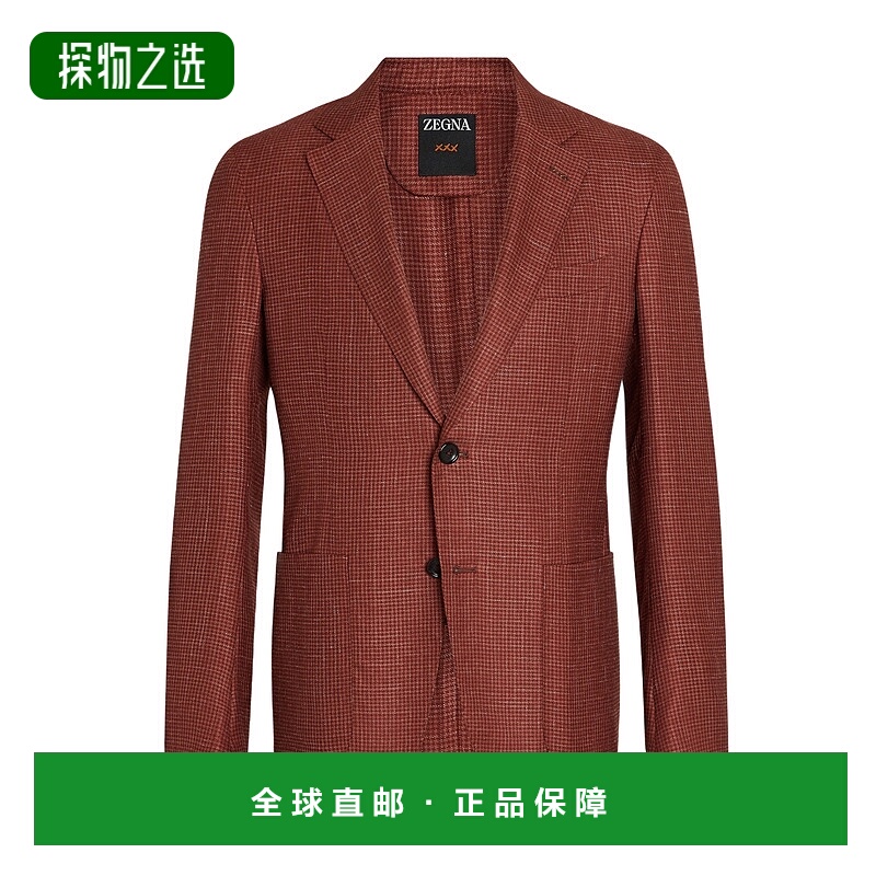 香港直邮Zegna 长袖西装外套 959N55A910J