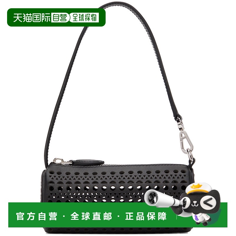 1h可退 香港直邮Alaïa 女士 黑色迷你 Tube 单肩包 AA1P042CA262