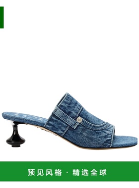 香港直邮Loewe 露趾高跟凉鞋 LFW1379X01一脚蹬