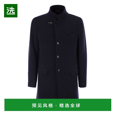 香港直邮FAY 男士外套 NAM5451025JXLQU808 AW2025 蓝色 New Duty