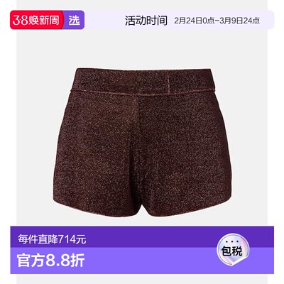 1h可退 香港直邮oseree 女士 Lumière 短裤 brown棕色 舒适时尚