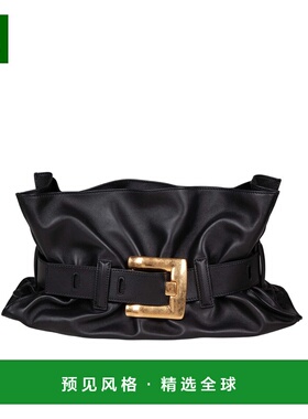 香港直邮BALMAIN 女士腰包 GN1KK990LSAX0PA0PA SS2026 黑色