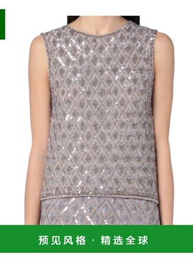 香港直邮P.A.R.O.S.H. 女士背心吊带 D311669PL038 SS2025 银色