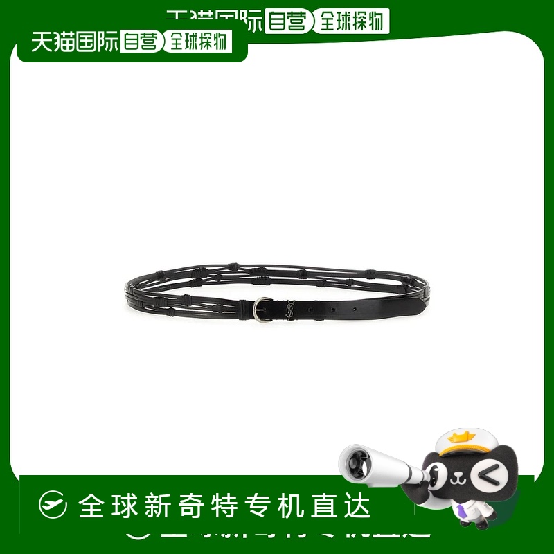 欧洲直邮SAINT LAURENT 男士腰带737693AABM21000