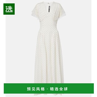 1h可退 香港直邮ROTATE BIRGER CHRISTENSEN 女士 波尔卡圆点中长