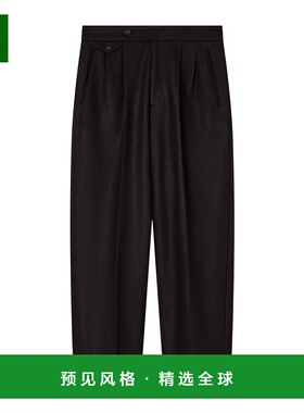 香港直邮Emporio Armani 羊毛休闲裤 EM003584TE17078阔腿裤