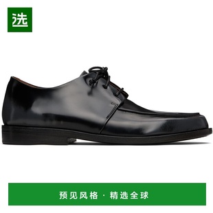 1h可退 香港直邮marsell 男士 黑色 Mocasso 德比鞋 MM4725P036