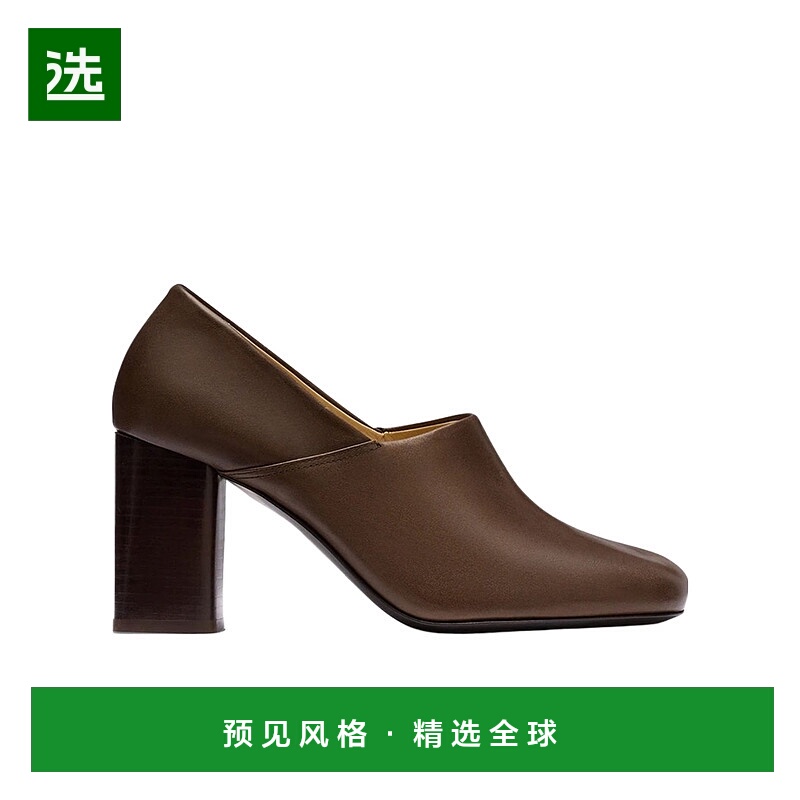 香港直邮Lemaire 圆头高跟鞋 LMA5W8RH